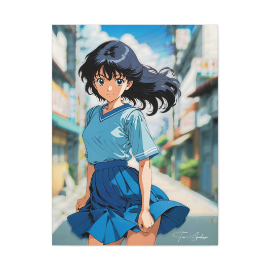 City Pop Collection - Your First Girlfried • Anime Art on high quality Canvas