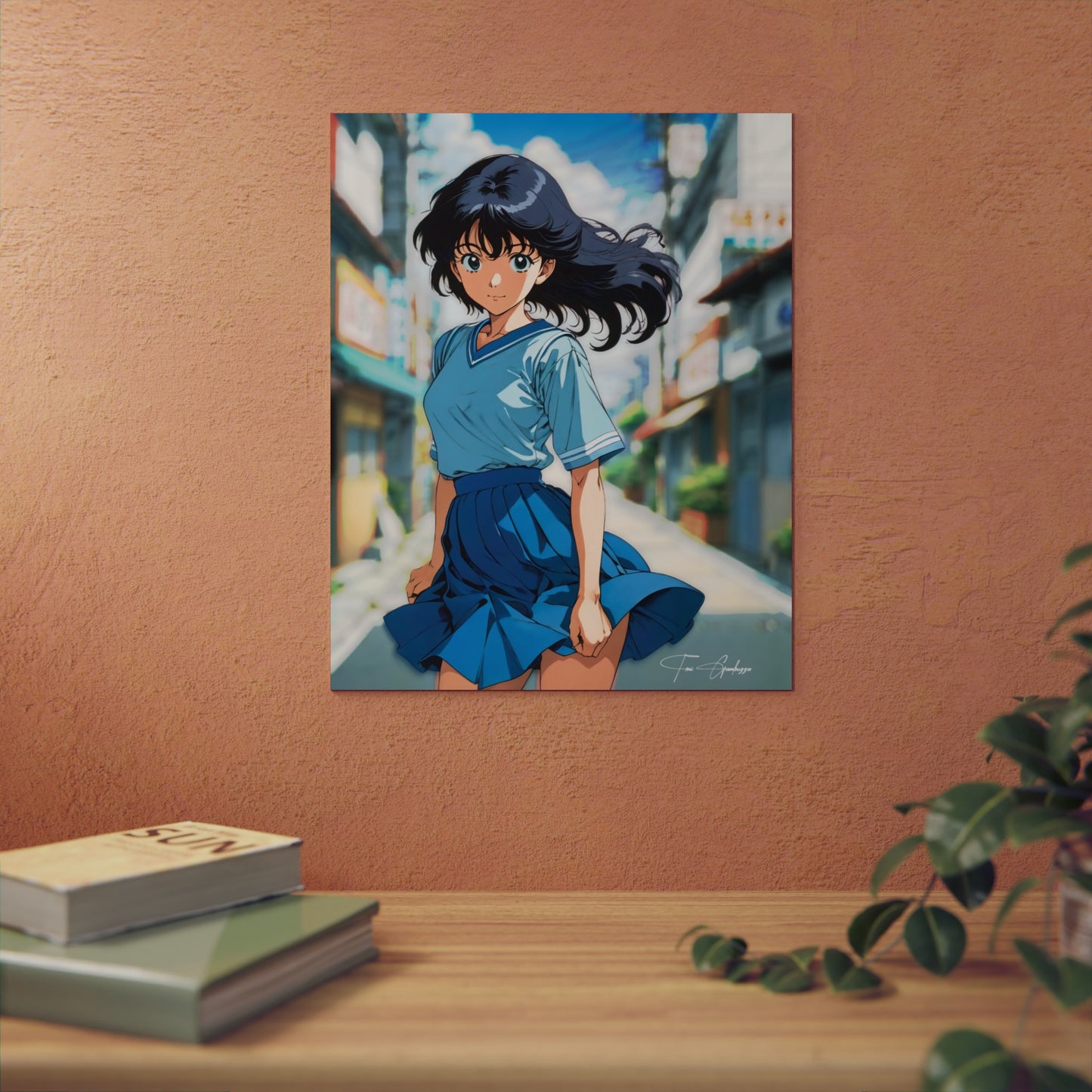 City Pop Collection - Your First Girlfried 🇩🇪 GER Shipping - Anime Art on Metal Poster