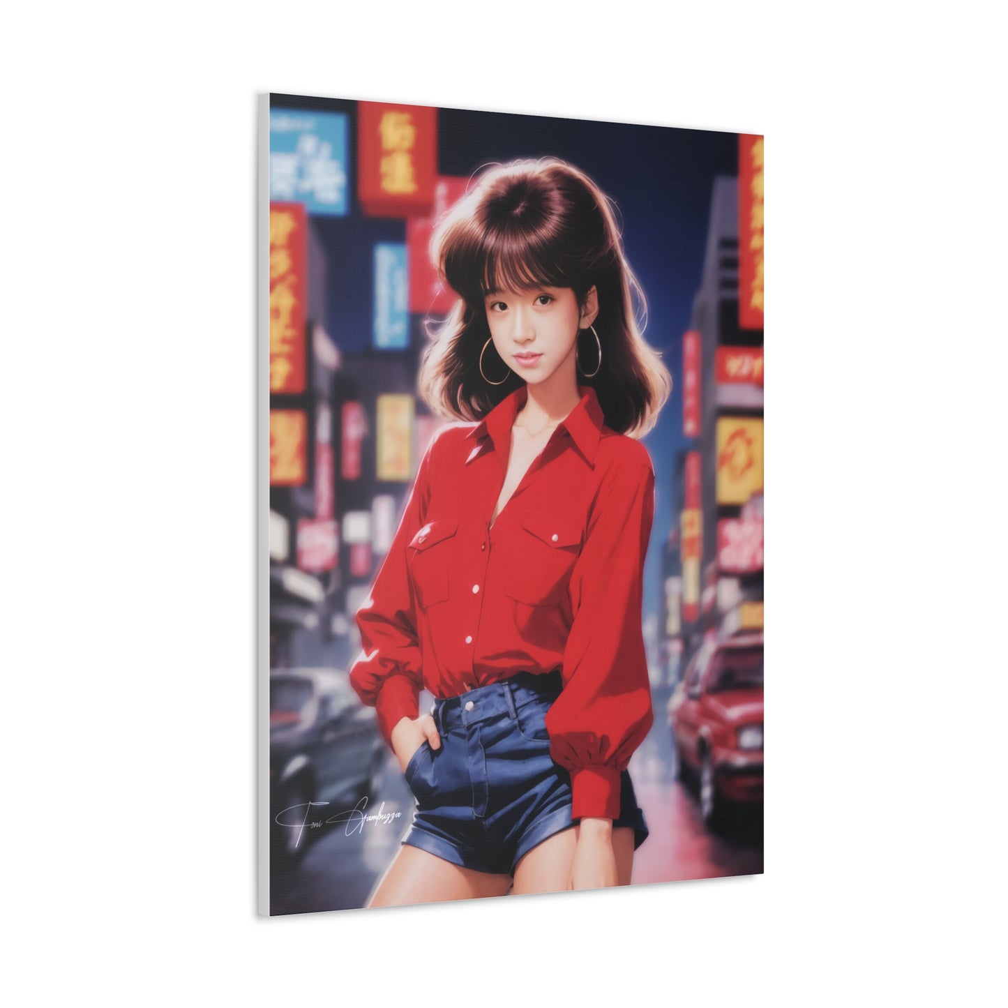 City Pop Collection - Disco Daiya • Anime Art on high quality Canvas