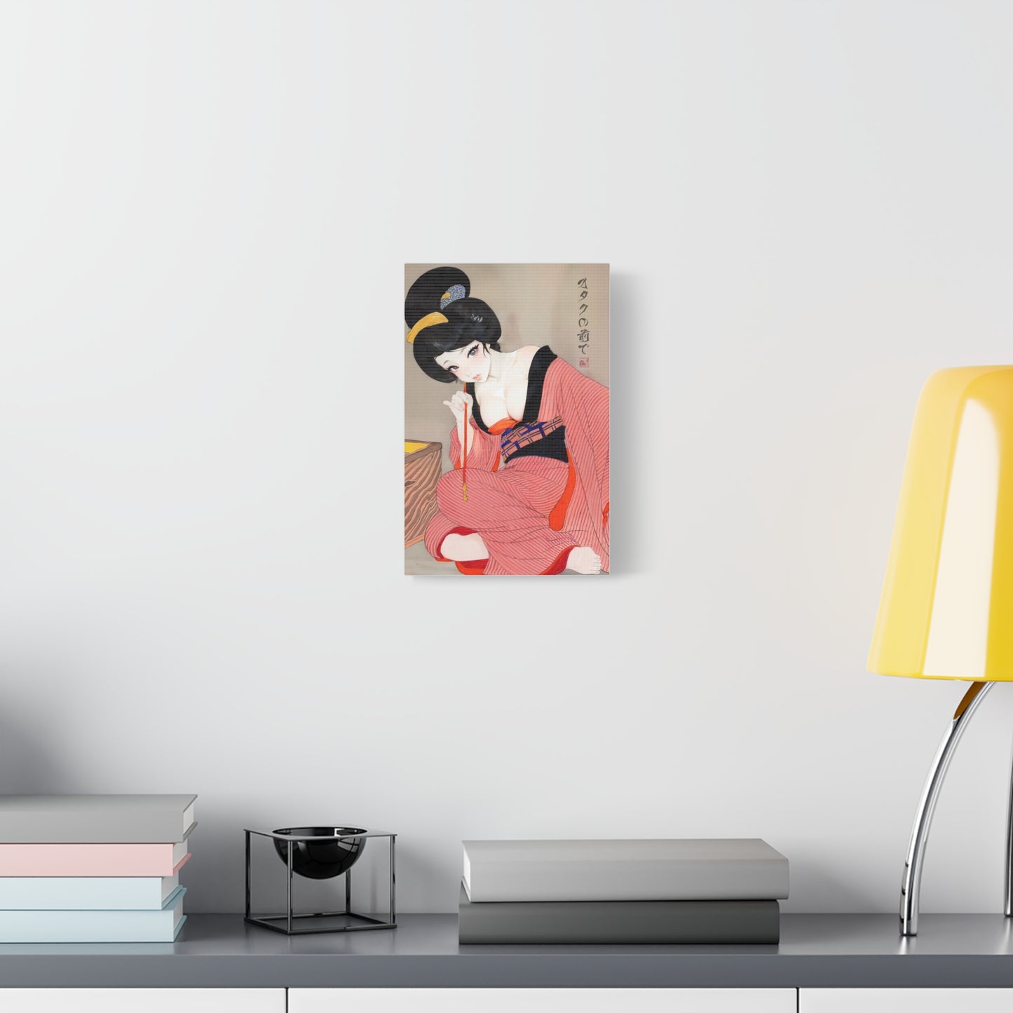 Ukiyo-e Art  - Before the otaku • Traditional Japanese Art on high quality Canvas