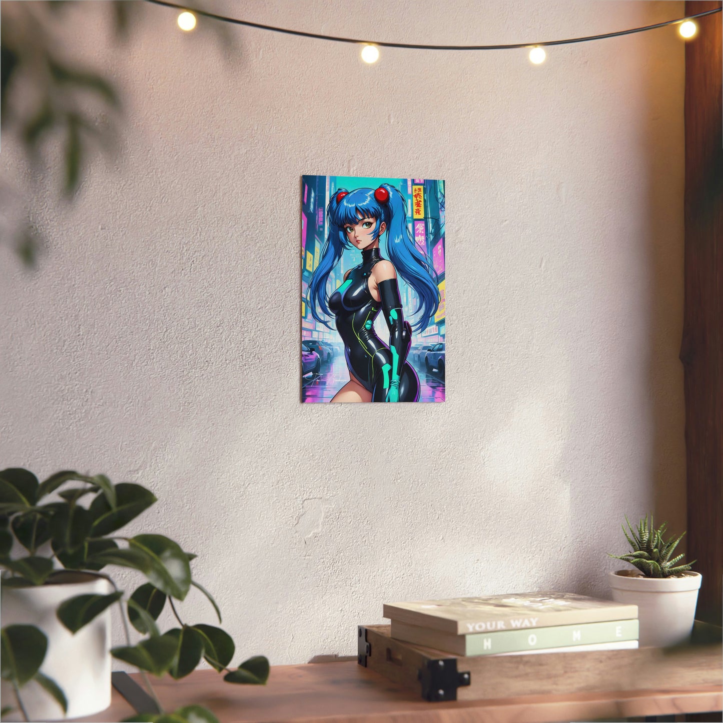 Cyberpunk Shampoo 🇩🇪 GER Shipping - Anime Art on Metal Poster