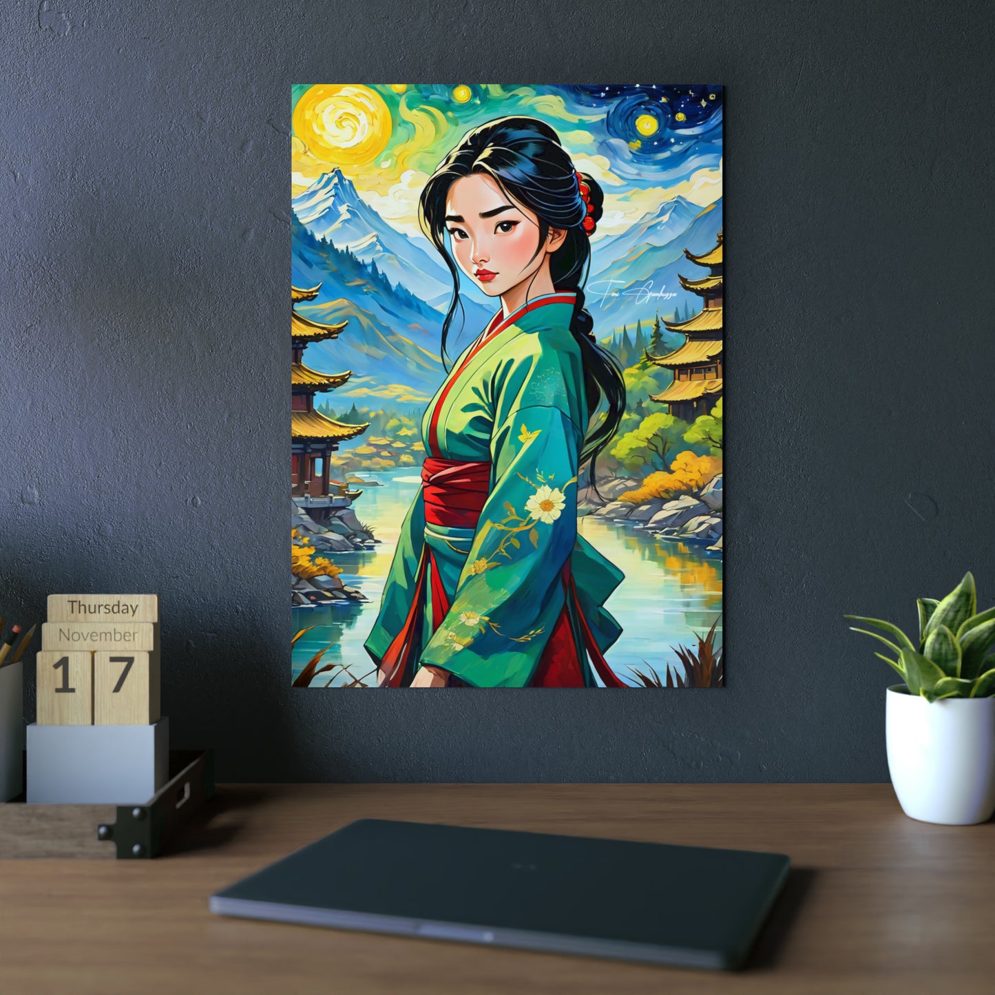 Hua Mulan 3 🇩🇪 GER Shipping - Anime Art on Metal Poster