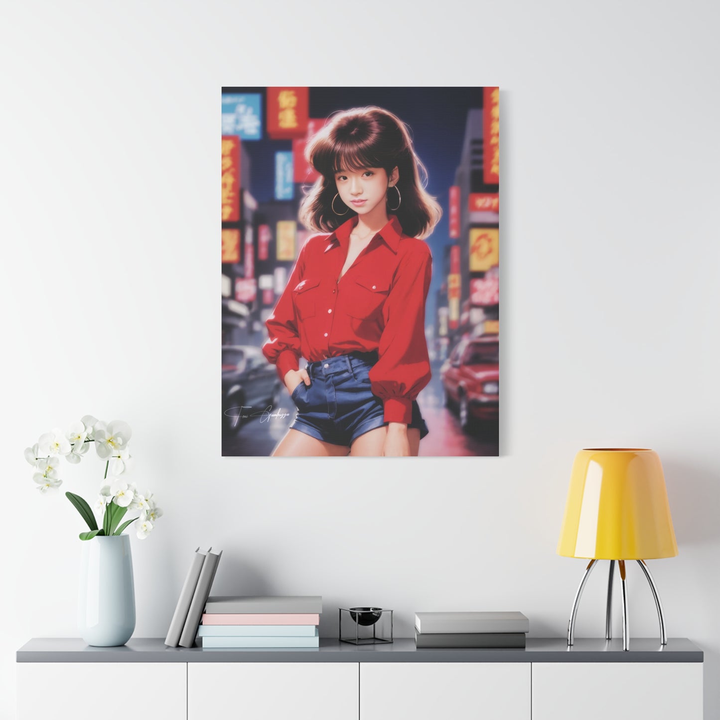 City Pop Collection - Disco Daiya • Anime Art on high quality Canvas