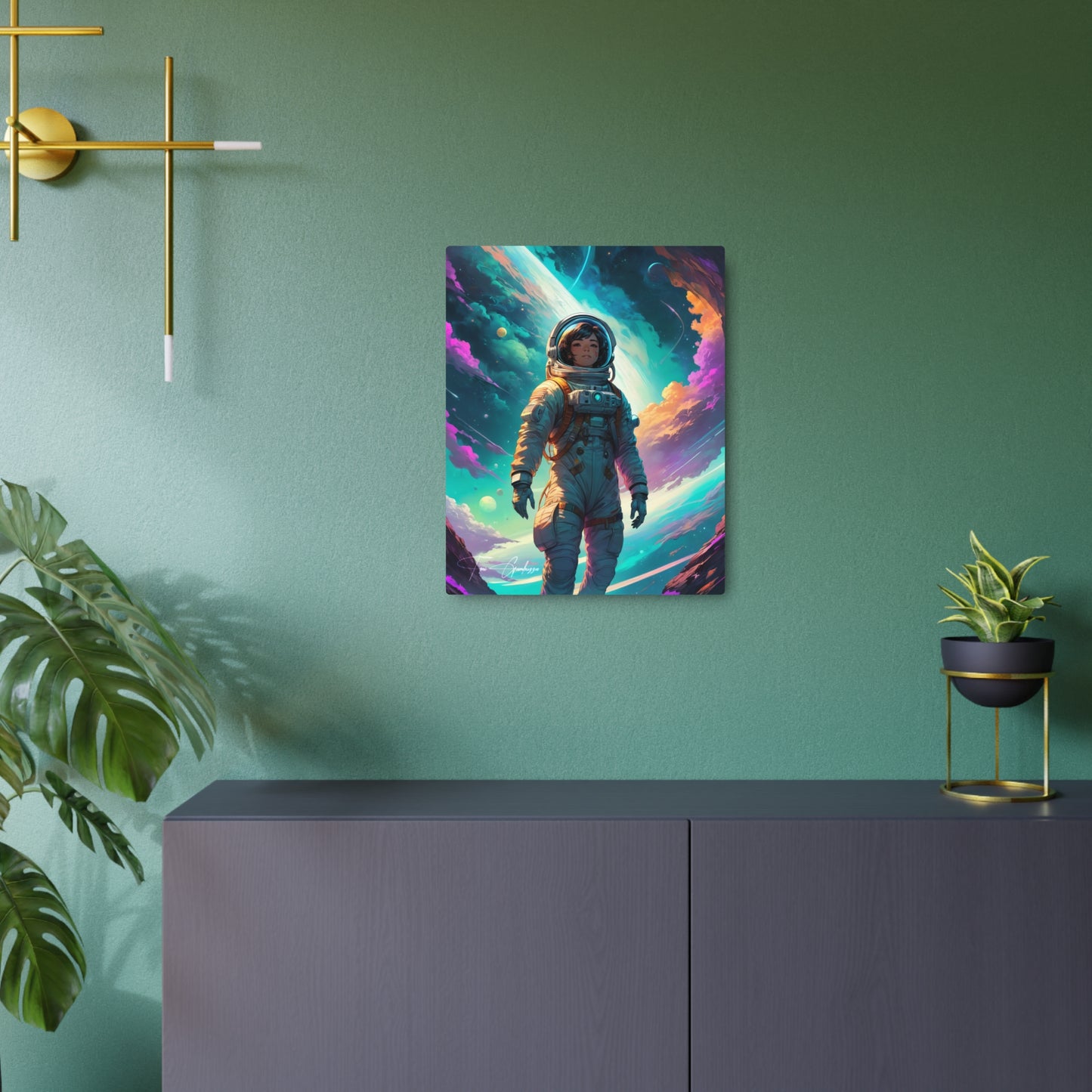 Our new Home 🇺🇸 US Shipping- Anime Art on Metal Poster