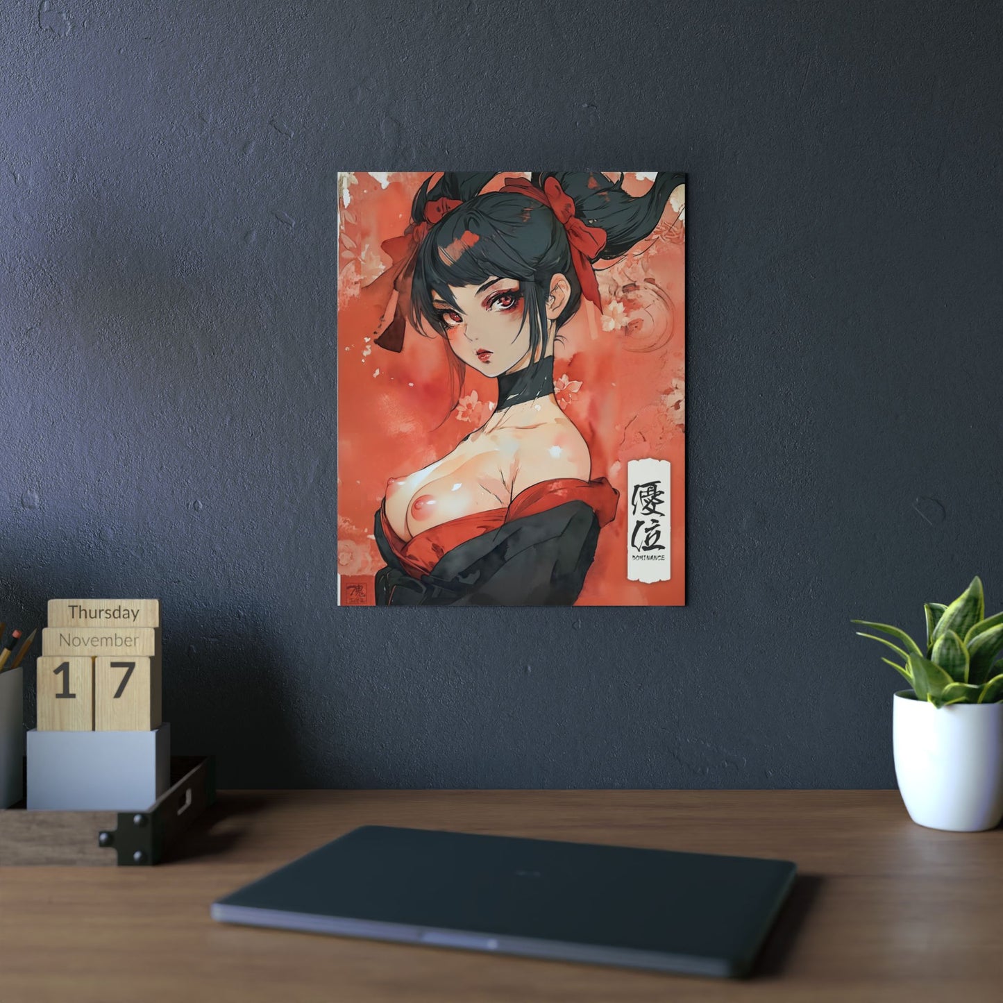 Dominance 🇩🇪 GER Shipping - Anime Art on Metal Poster