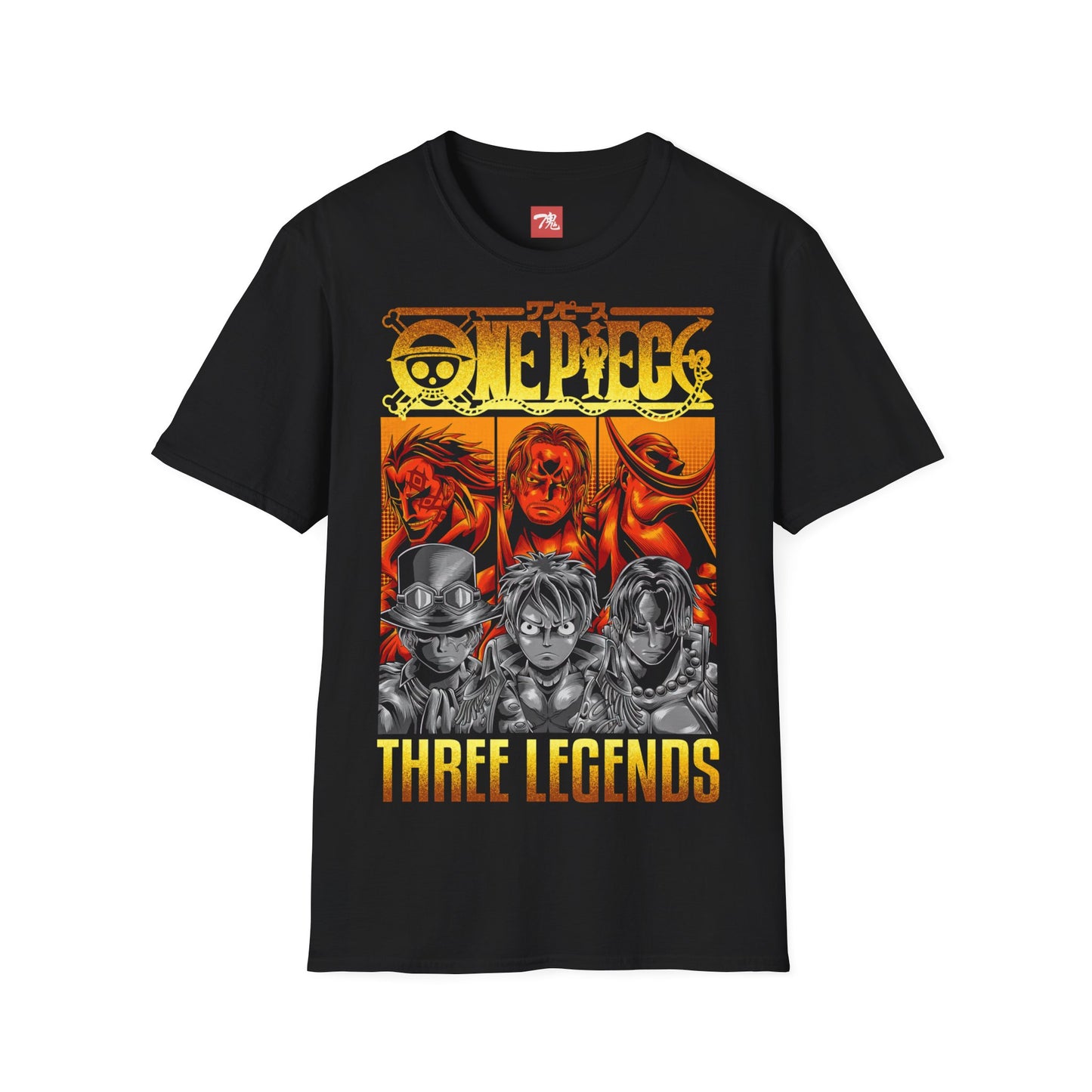 Anime Shirt - Three Legends - Anime Style Clothing