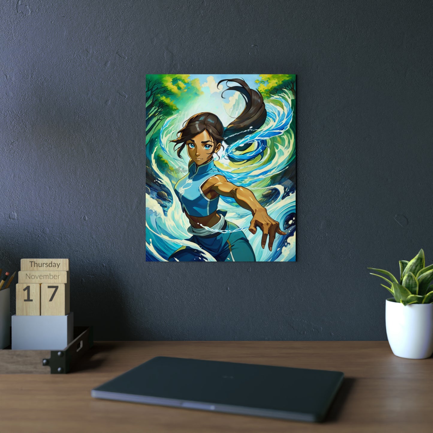 Avatar Korra 🇩🇪 GER Shipping - Anime Art on Metal Poster