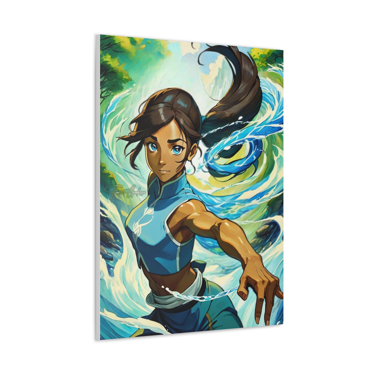 Avatar Korra - Anime Art on high quality Canvas