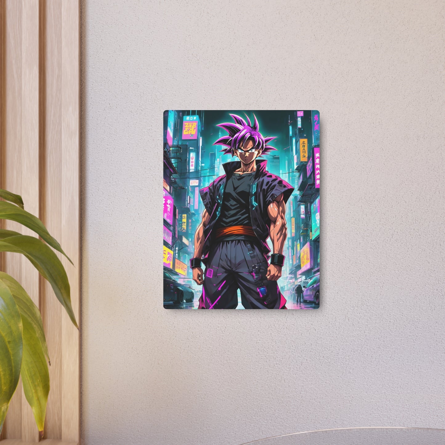 Cyberpunk Ultra Ego 🇺🇸 US Shipping - Anime Art on Metal Poster