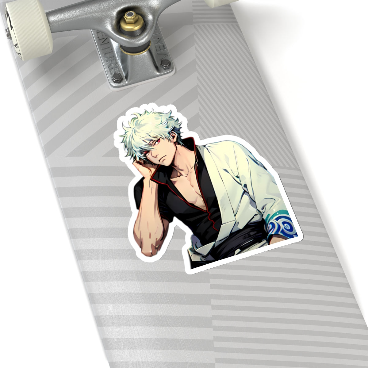 Anime Decals - "GINTOKI" - Anime & Manga Sticker collection - Itasha