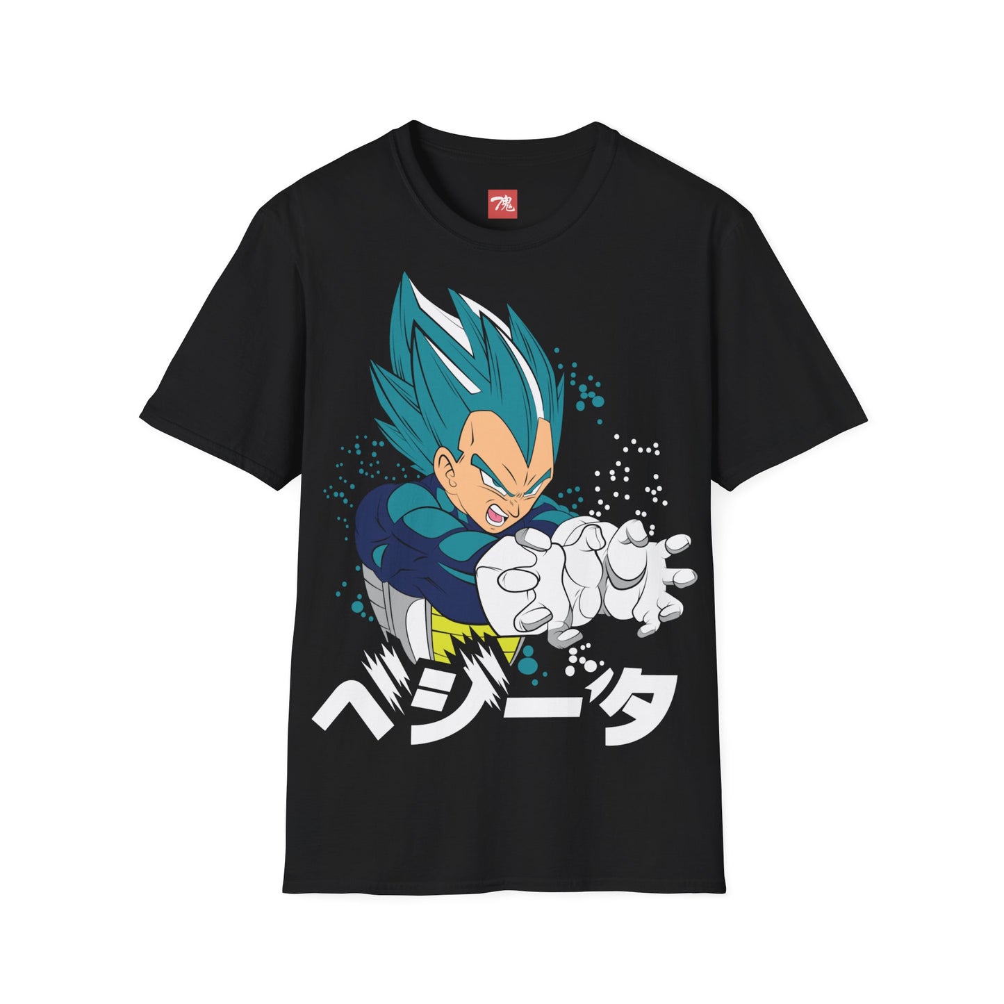 Anime Shirt - Vegeta Blue - Anime Style Clothing