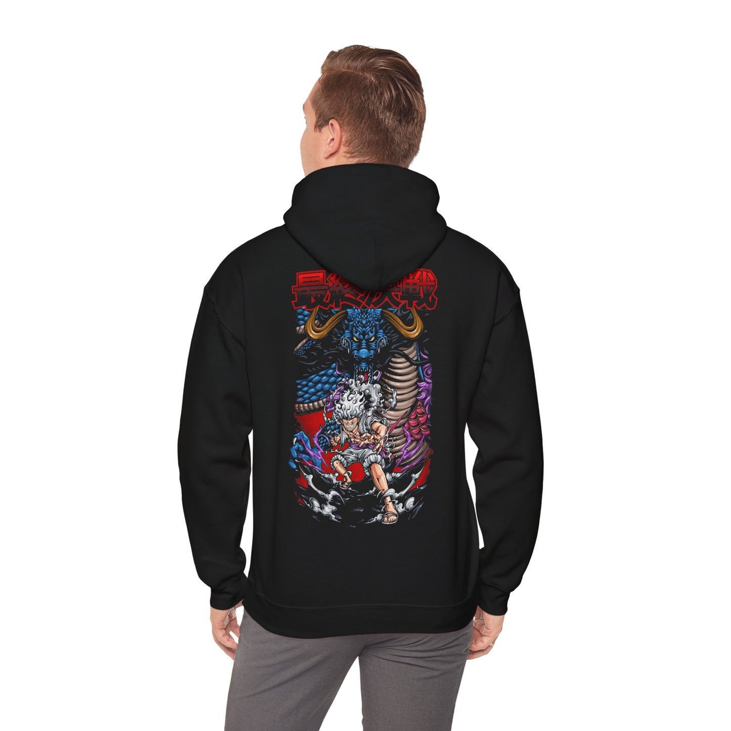 Anime Hoodie - Luffy - Anime Style Clothing