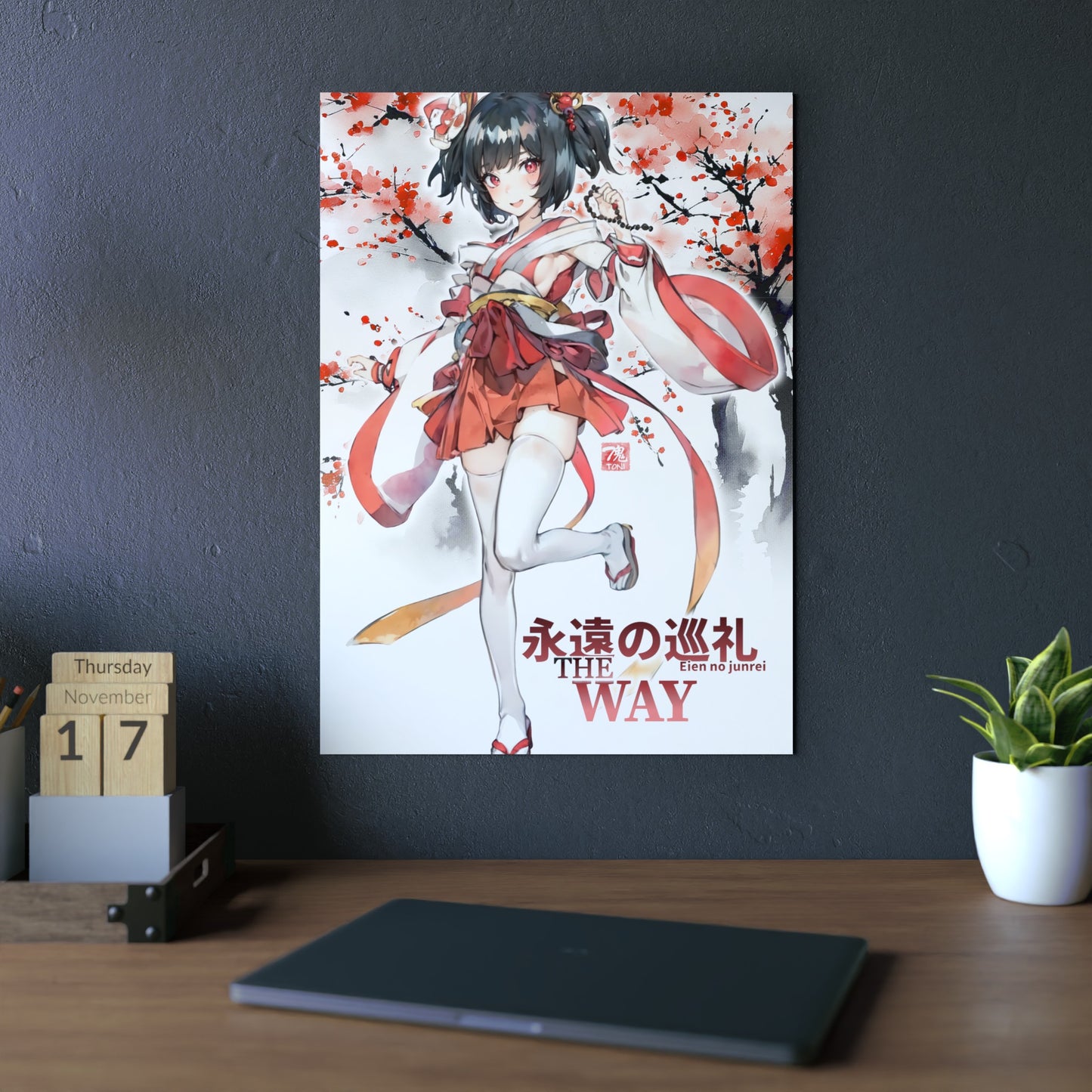 "The Way" Official Game Artwork  🇩🇪 GER Shipping - Anime Art on Metal Poster