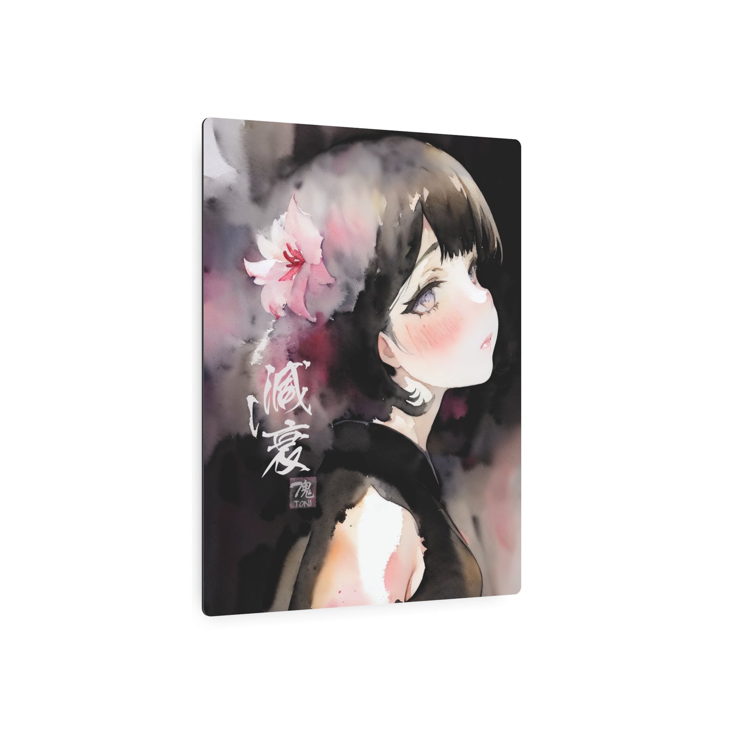 Decay 🇺🇸 US Shipping - Watercolor Anime Art on Metal Poster