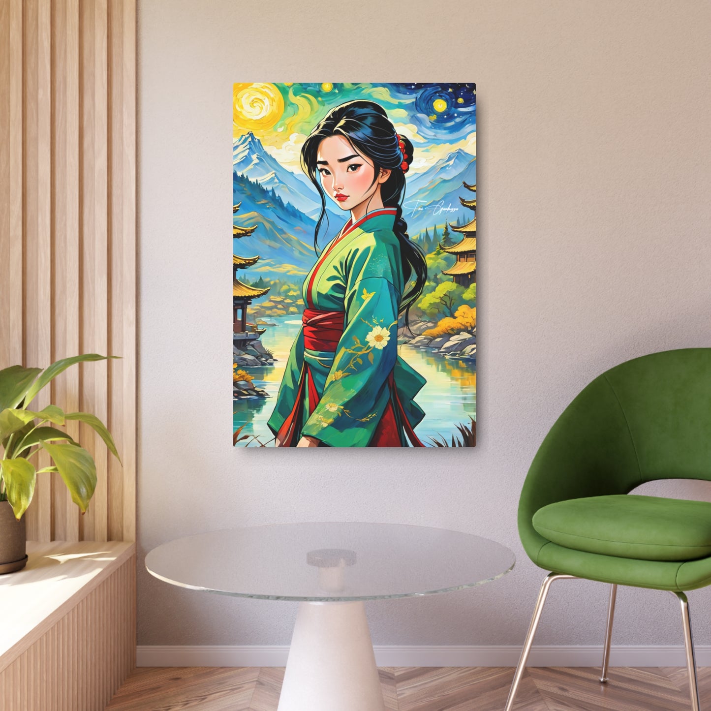 Hua Mulan 3 🇺🇸 US Shipping - Anime Art on Metal Poster