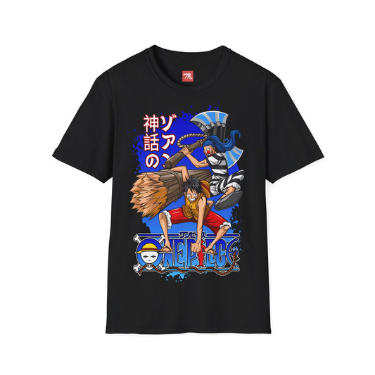 Anime Shirt - Luffy & Buggy - Anime Style Clothing