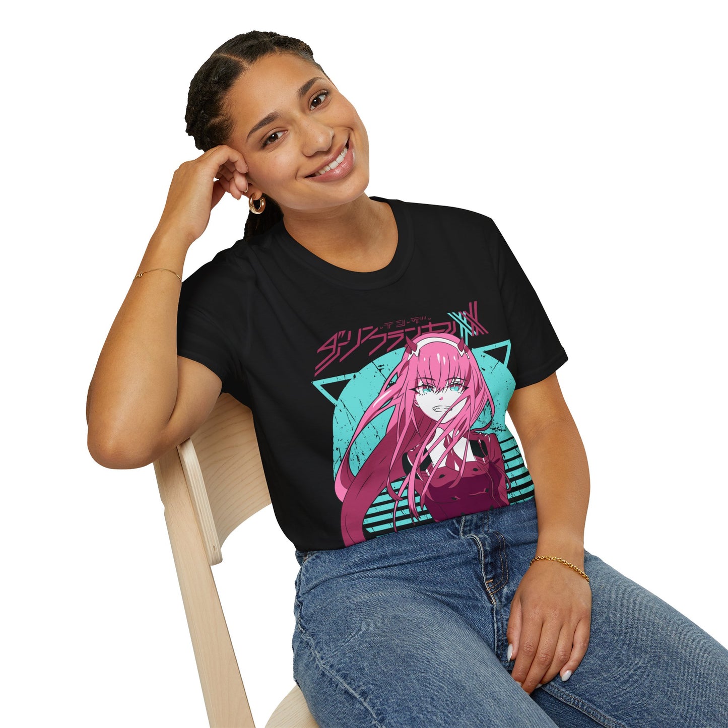 Anime Shirt - Neon Darling - Anime Style Clothing