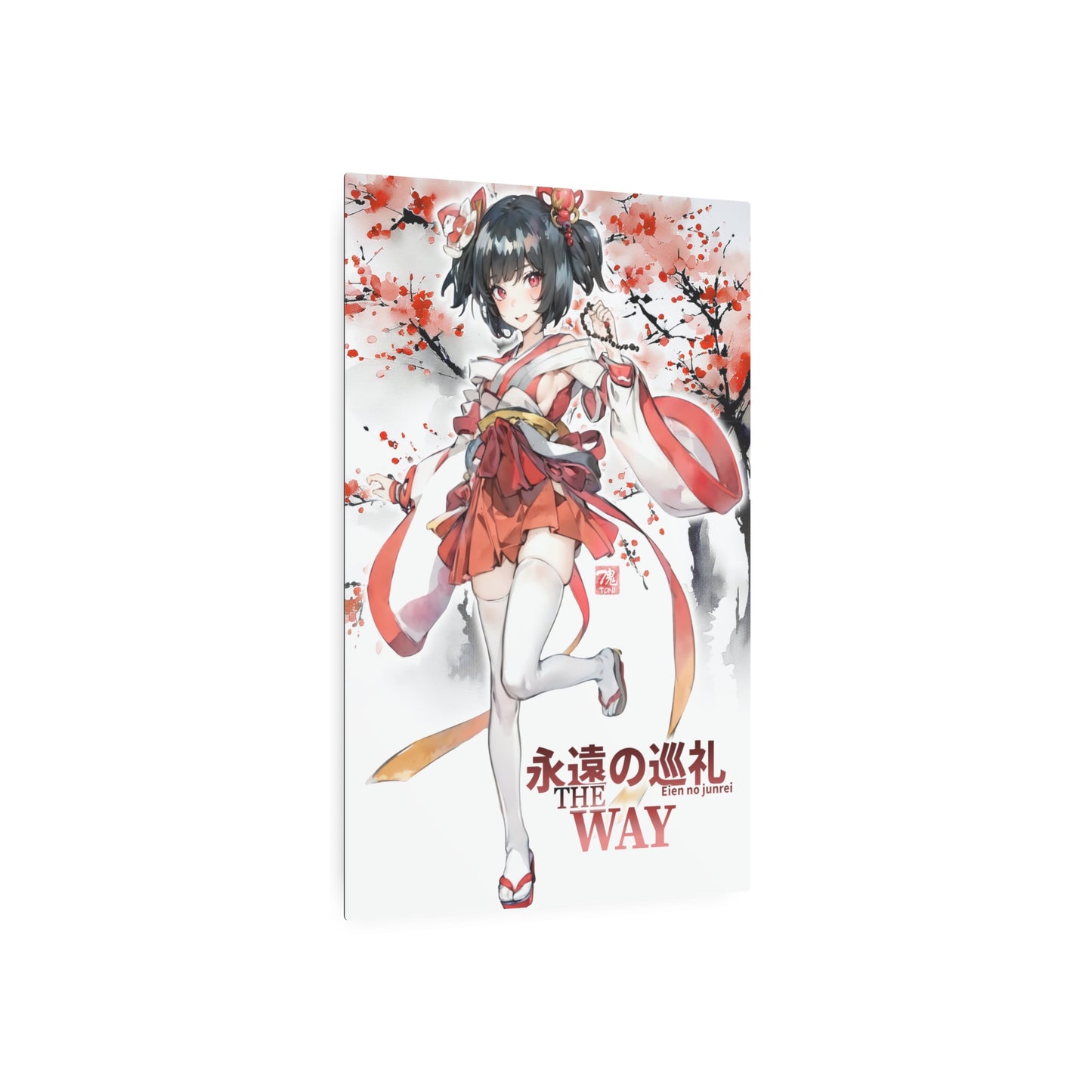 "The Way" Official Game Artwork 🇺🇸 US Shipping - Anime Art on Metal Poster