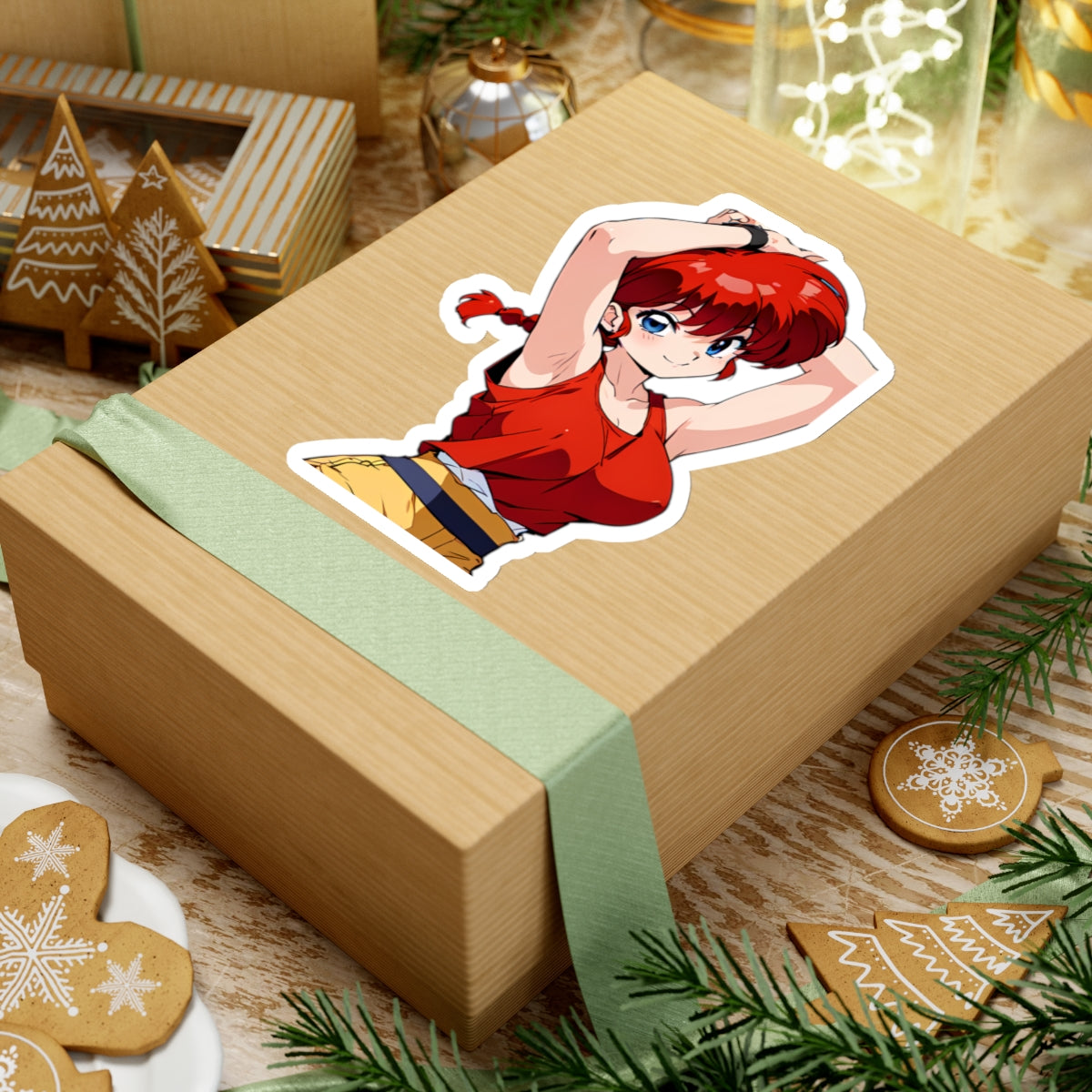 Anime Decals - "RANMA CHAN 3" - Anime & Manga Sticker collection - Itasha