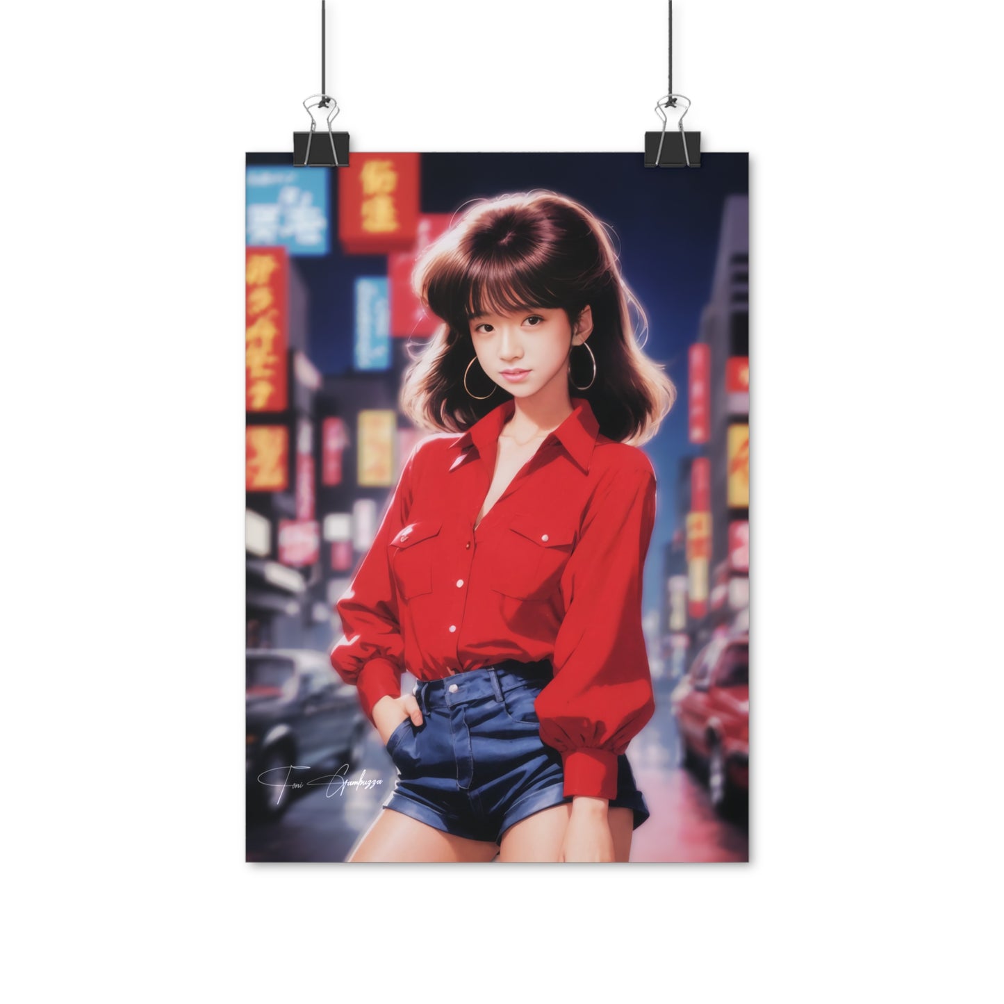 City Pop Collection - Disco Daiya • Anime Art on high quality poster