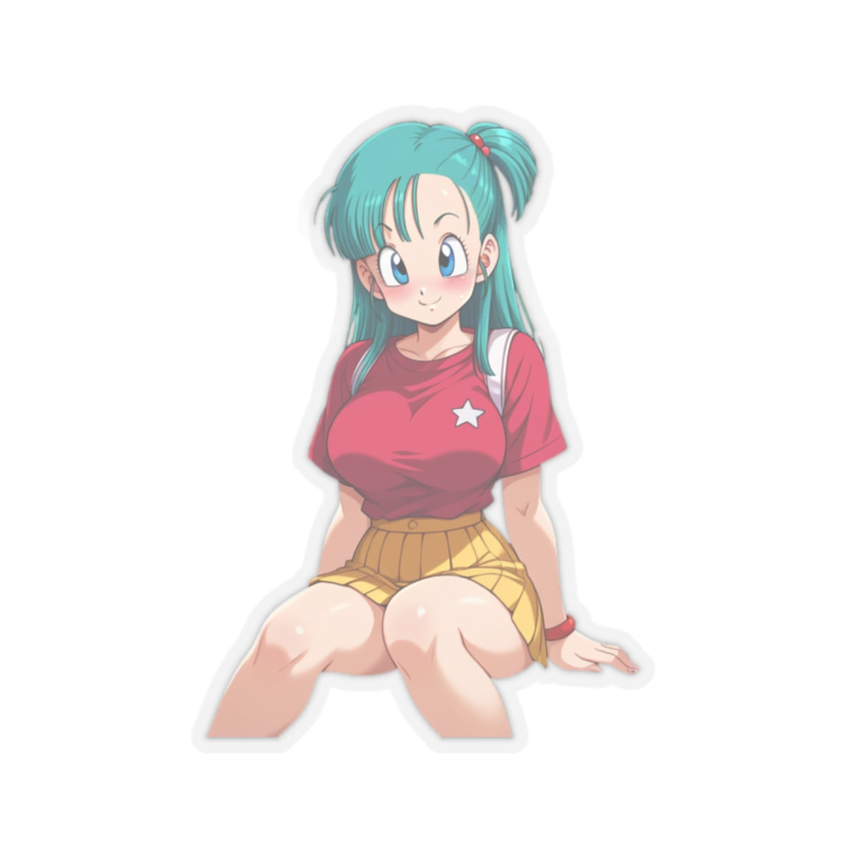 Anime Decals - "BULMA" - Anime & Manga Sticker collection - Itasha