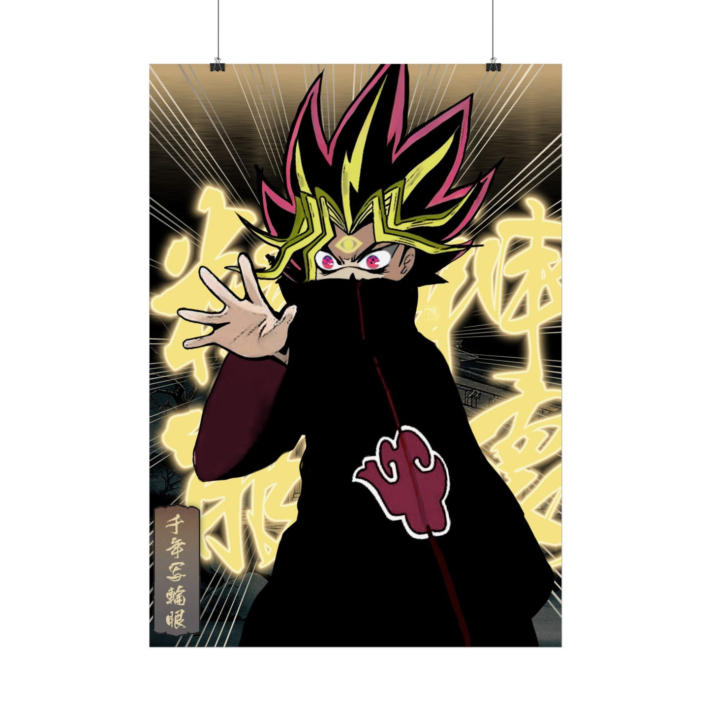 Anime Art - Millennium Sharingan • Anime Art on high quality poster