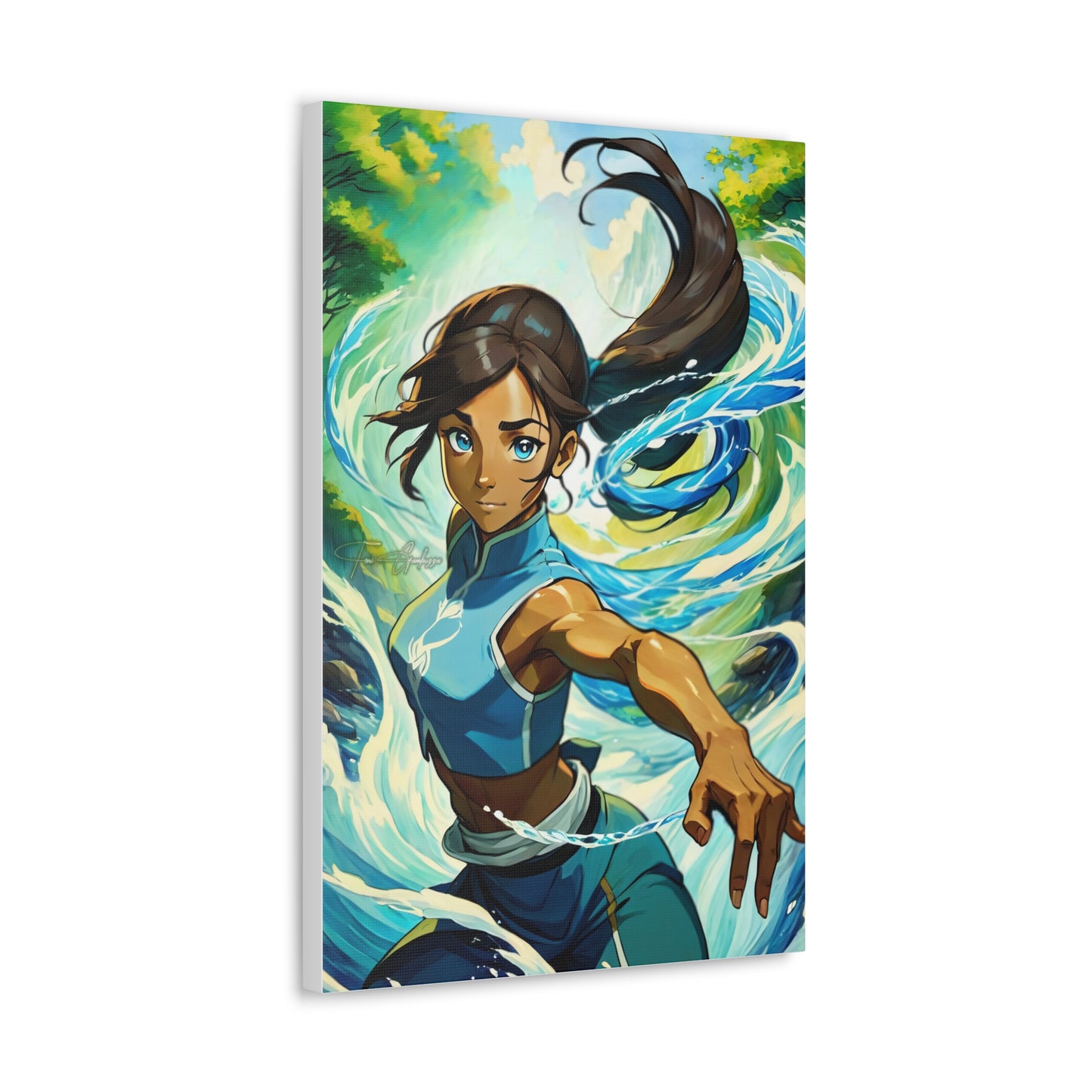 Avatar Korra - Anime Art on high quality Canvas