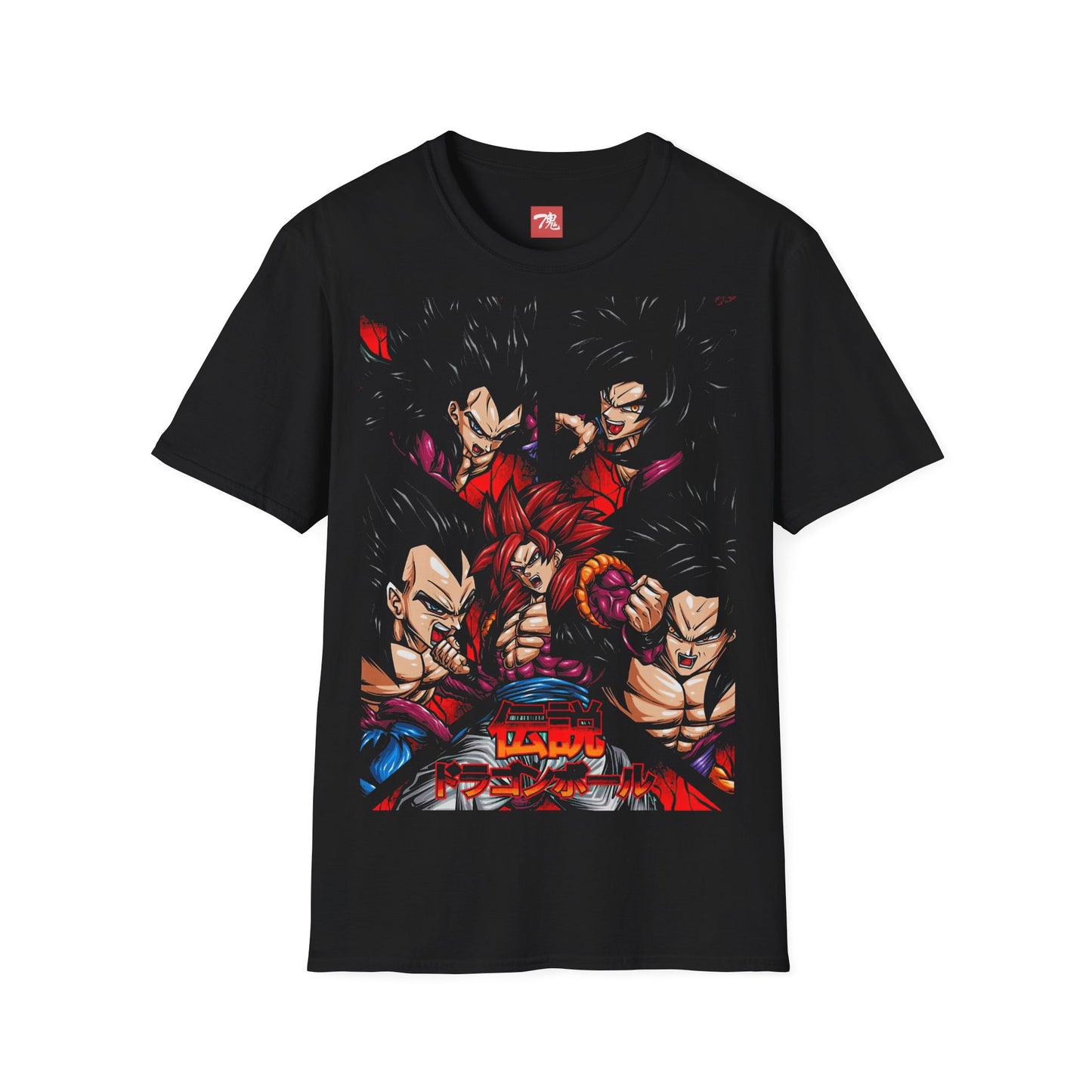 Anime Shirt - Gogeta Super Saiyan 4 - Anime Style Clothing