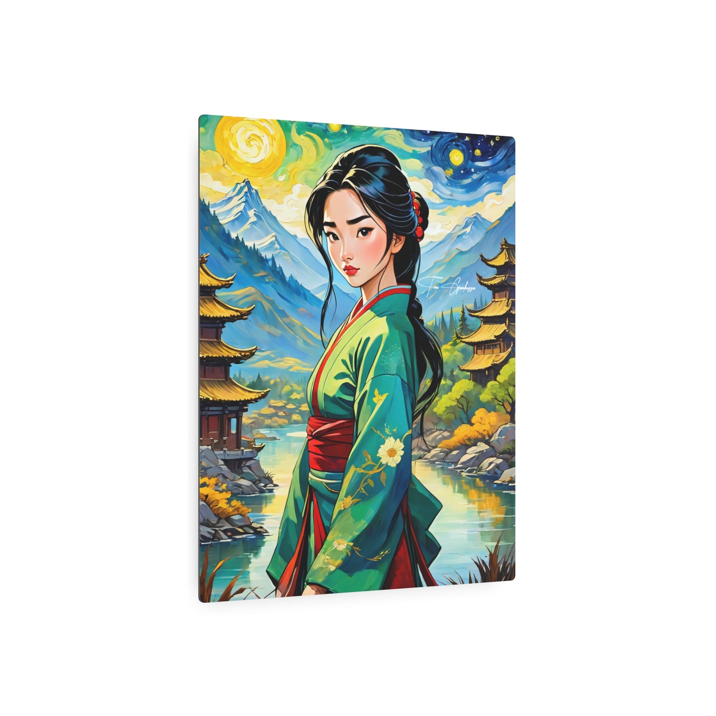 Hua Mulan 3 🇺🇸 US Shipping - Anime Art on Metal Poster