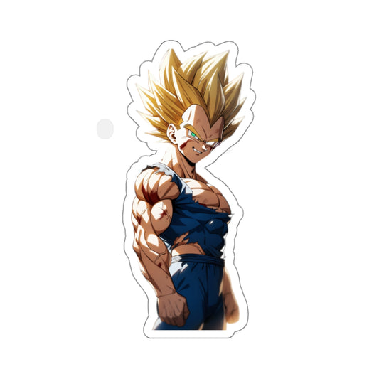 Anime Decals - "VEGETA" - Anime & Manga Sticker collection - Itasha