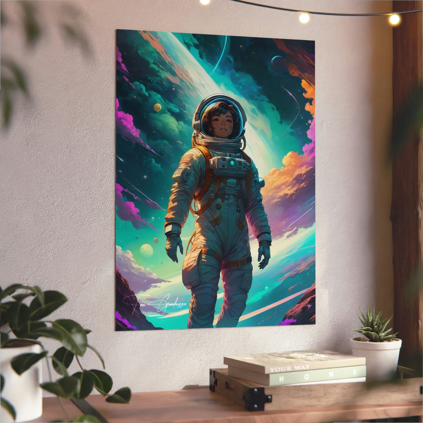 Our new Home 🇩🇪 GER Shipping - Anime Art on Metal Poster