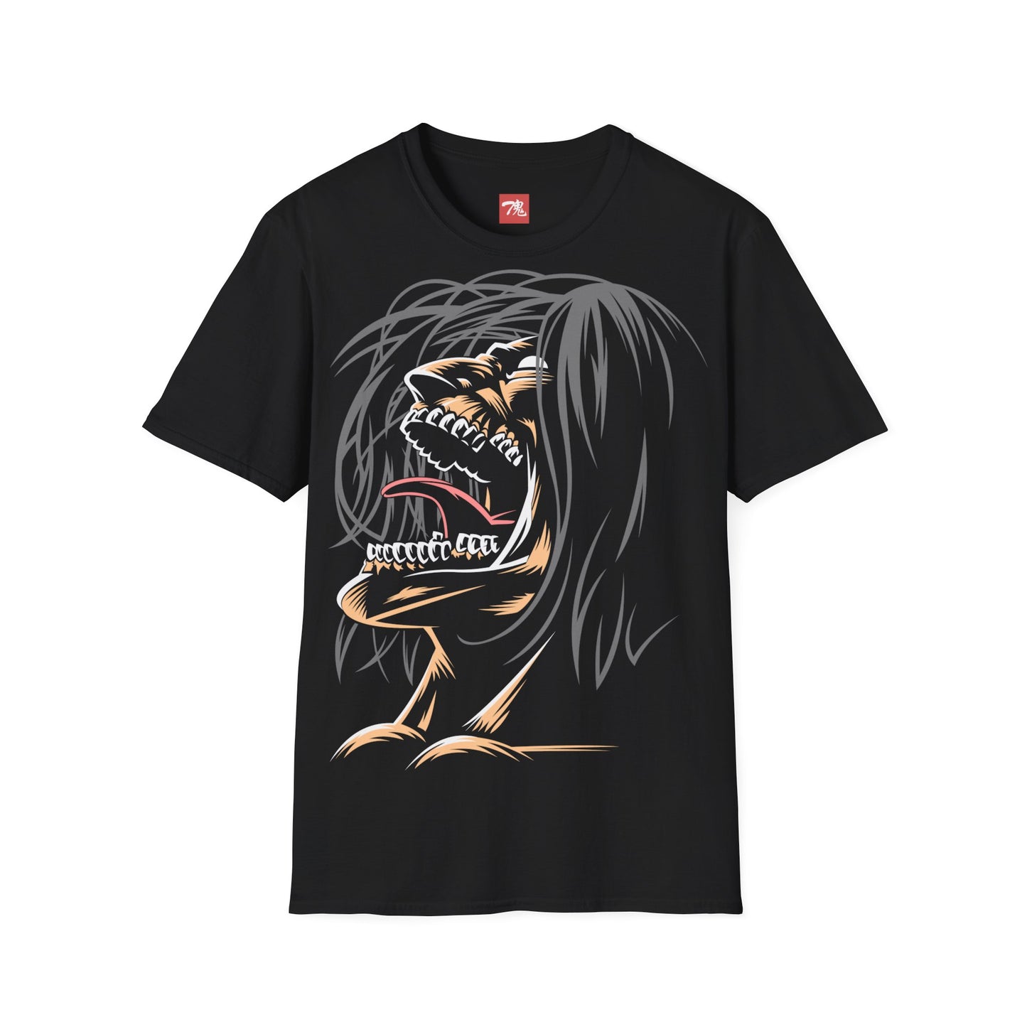 Anime Shirt - Titan Scream - Anime Style Clothing