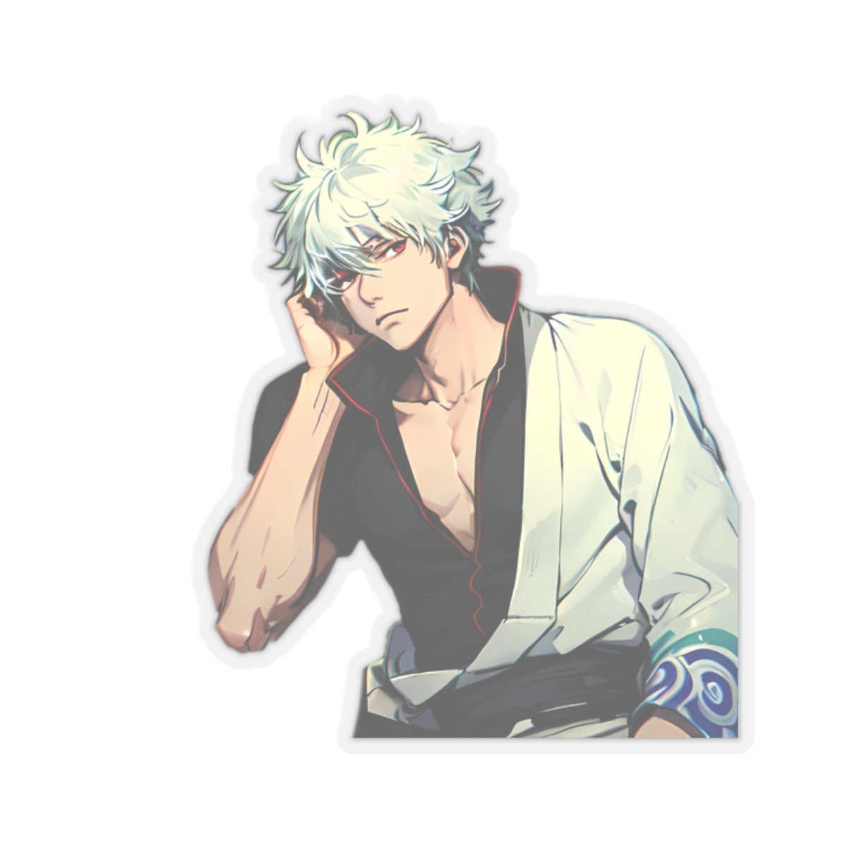 Anime Decals - "GINTOKI" - Anime & Manga Sticker collection - Itasha