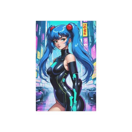 Cyberpunk Shampoo 🇺🇸 US Shipping - Anime Art on Metal Poster