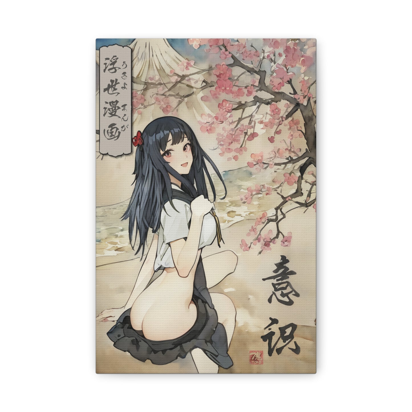 Ukiyo-e Art - Consciousness • Traditional Japanese Art on high quality Canvas