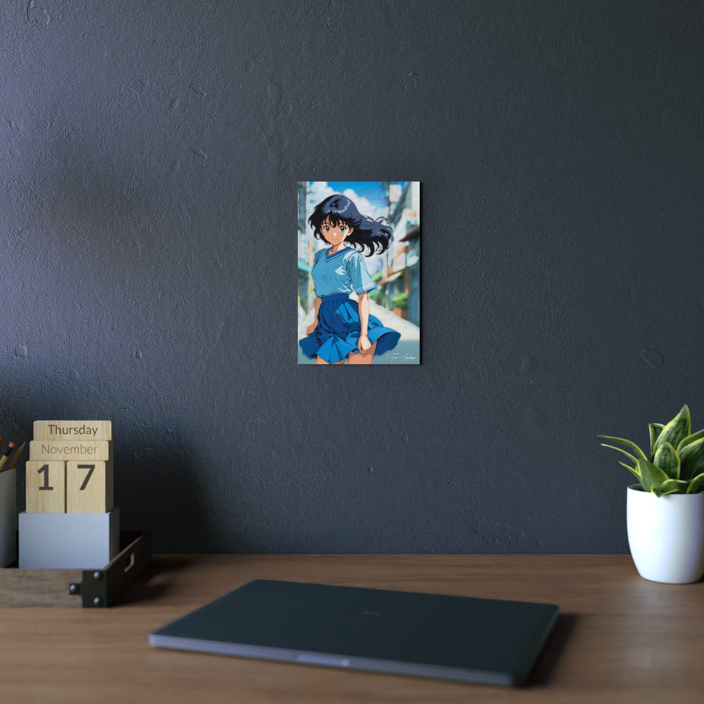 City Pop Collection - Your First Girlfried 🇩🇪 GER Shipping - Anime Art on Metal Poster