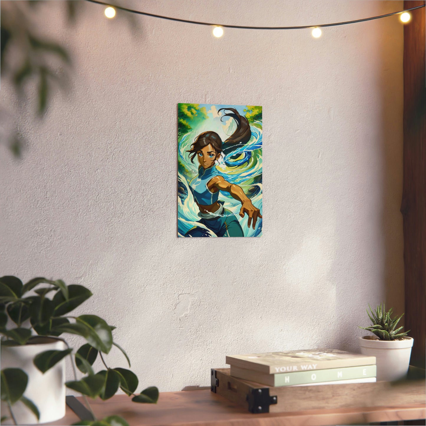 Avatar Korra 🇩🇪 GER Shipping - Anime Art on Metal Poster