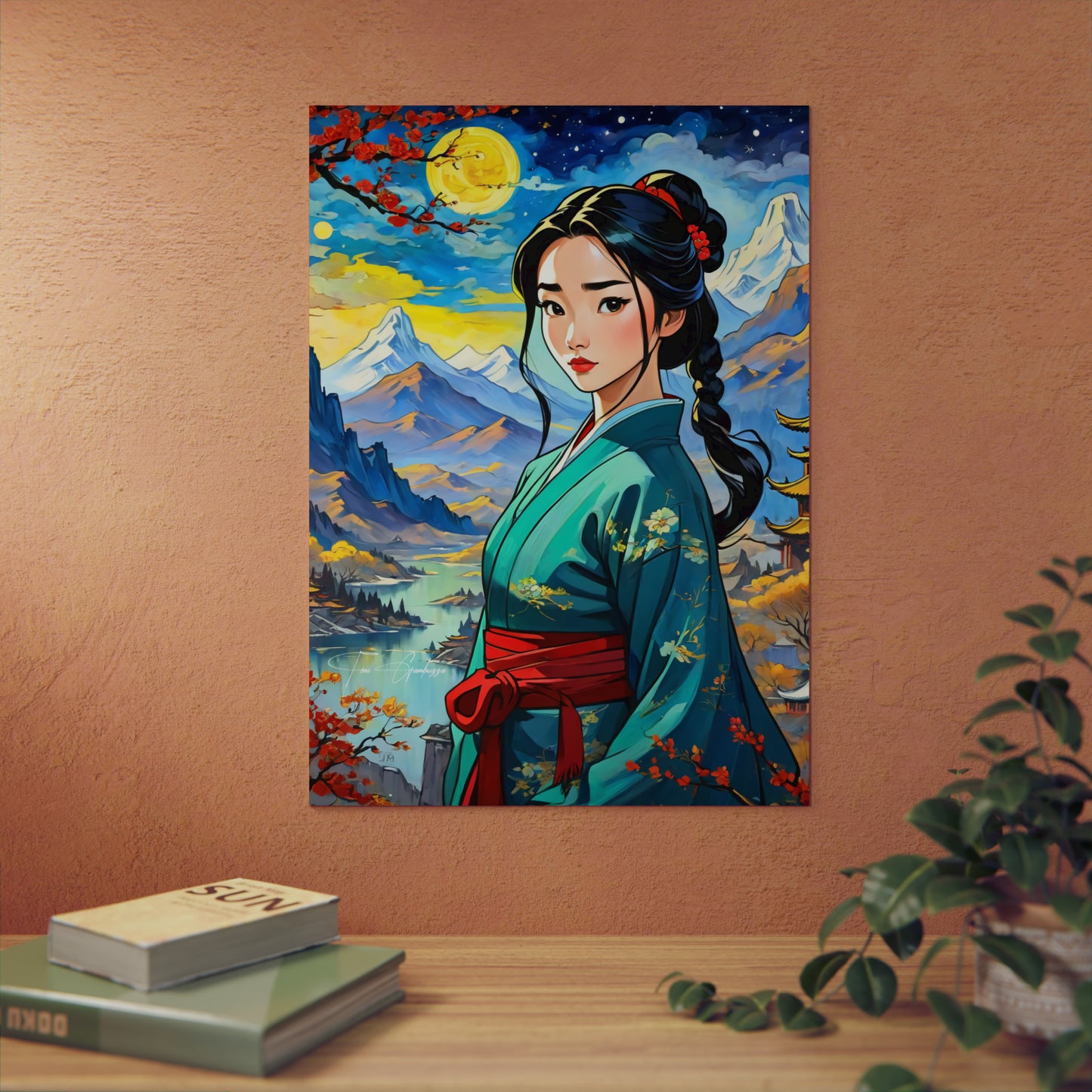 Hua Mulan 2 🇩🇪 GER Shipping - Anime Art on Metal Poster