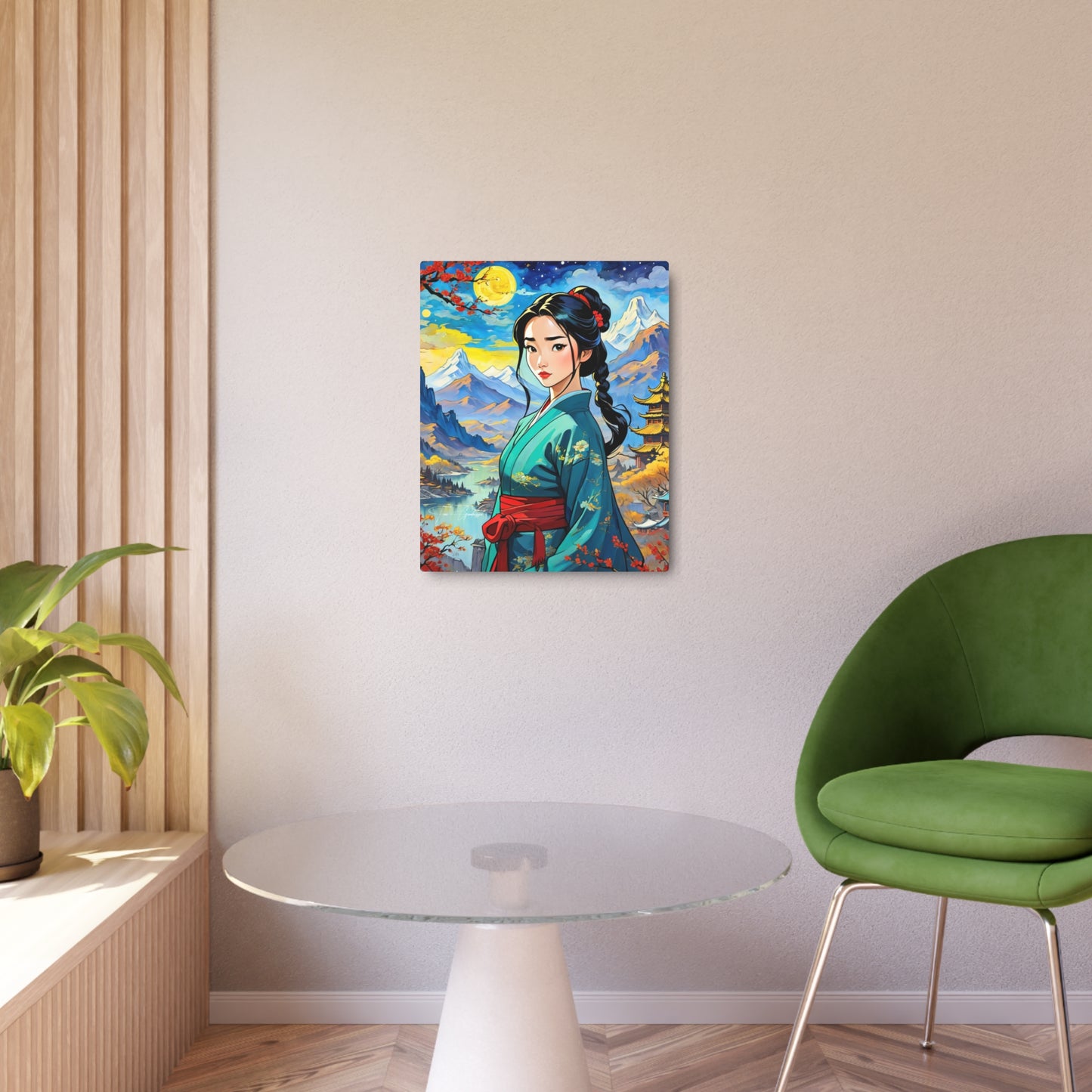 Hua Mulan 2 🇺🇸 US Shipping - Anime Art on Metal Poster