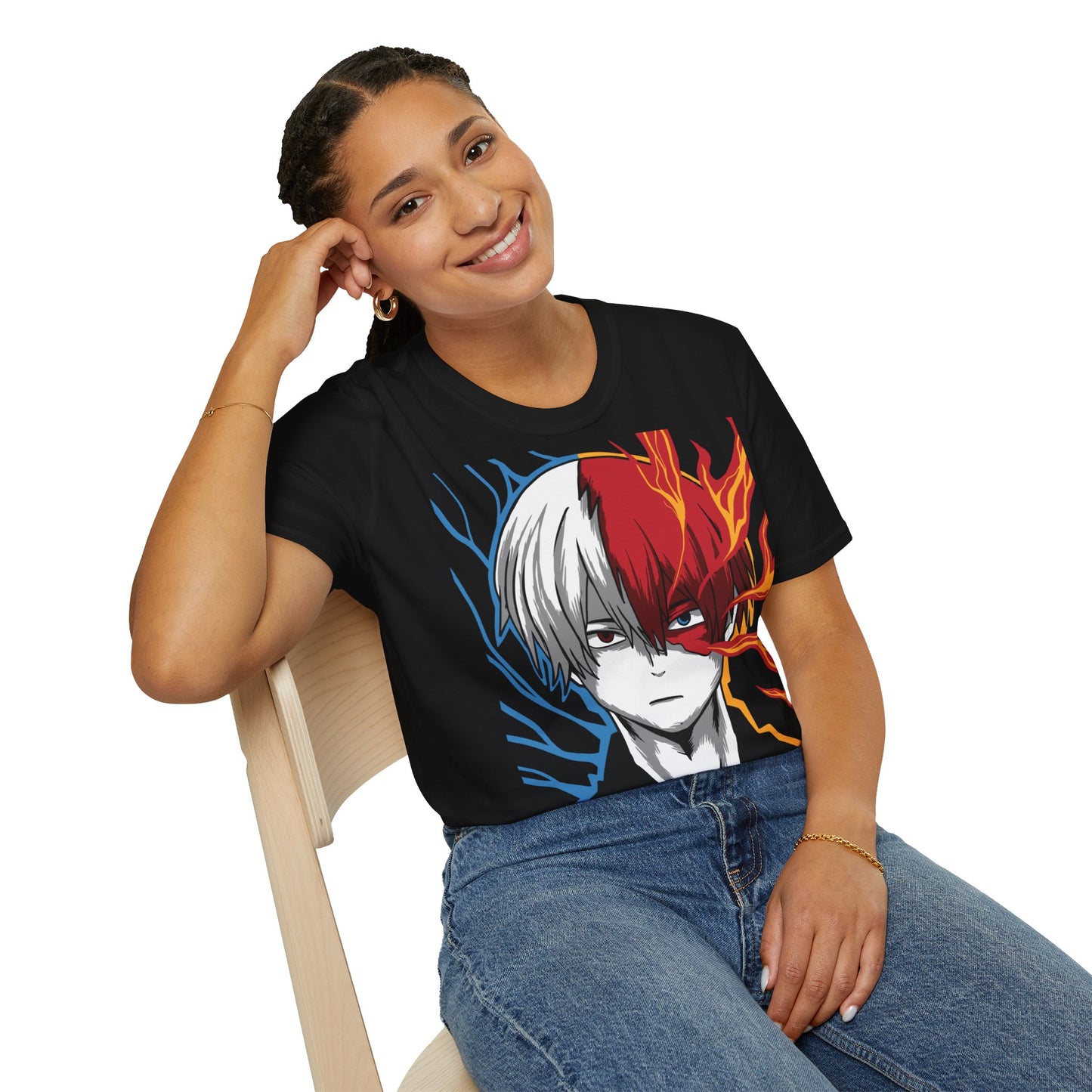 Anime Shirt - Todoroki - Anime Style Clothing