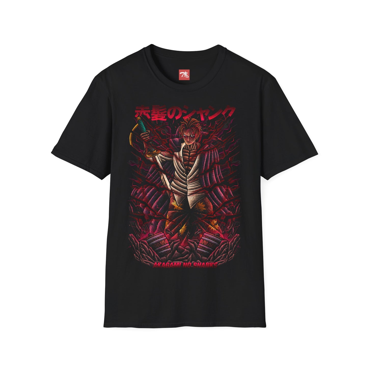 Anime Shirt - Red Shanks - Anime Style Clothing