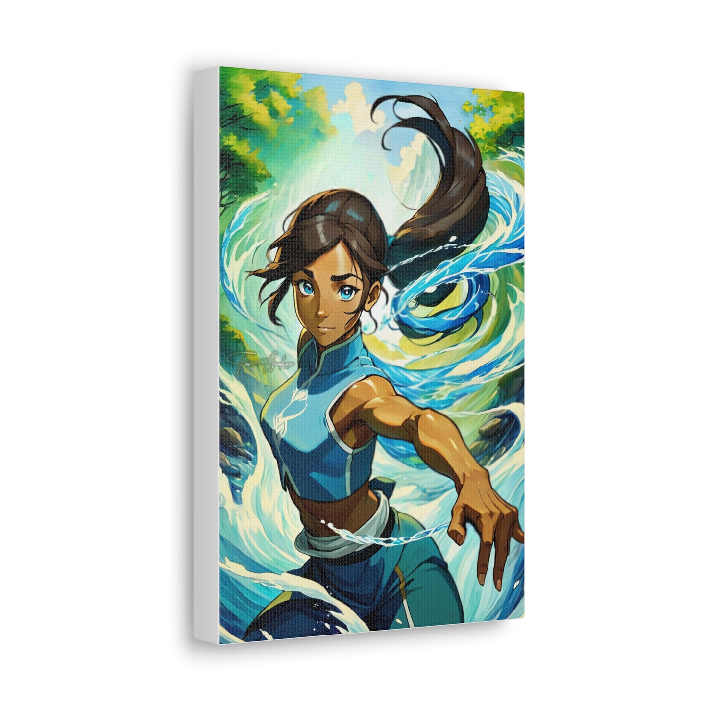 Avatar Korra - Anime Art on high quality Canvas