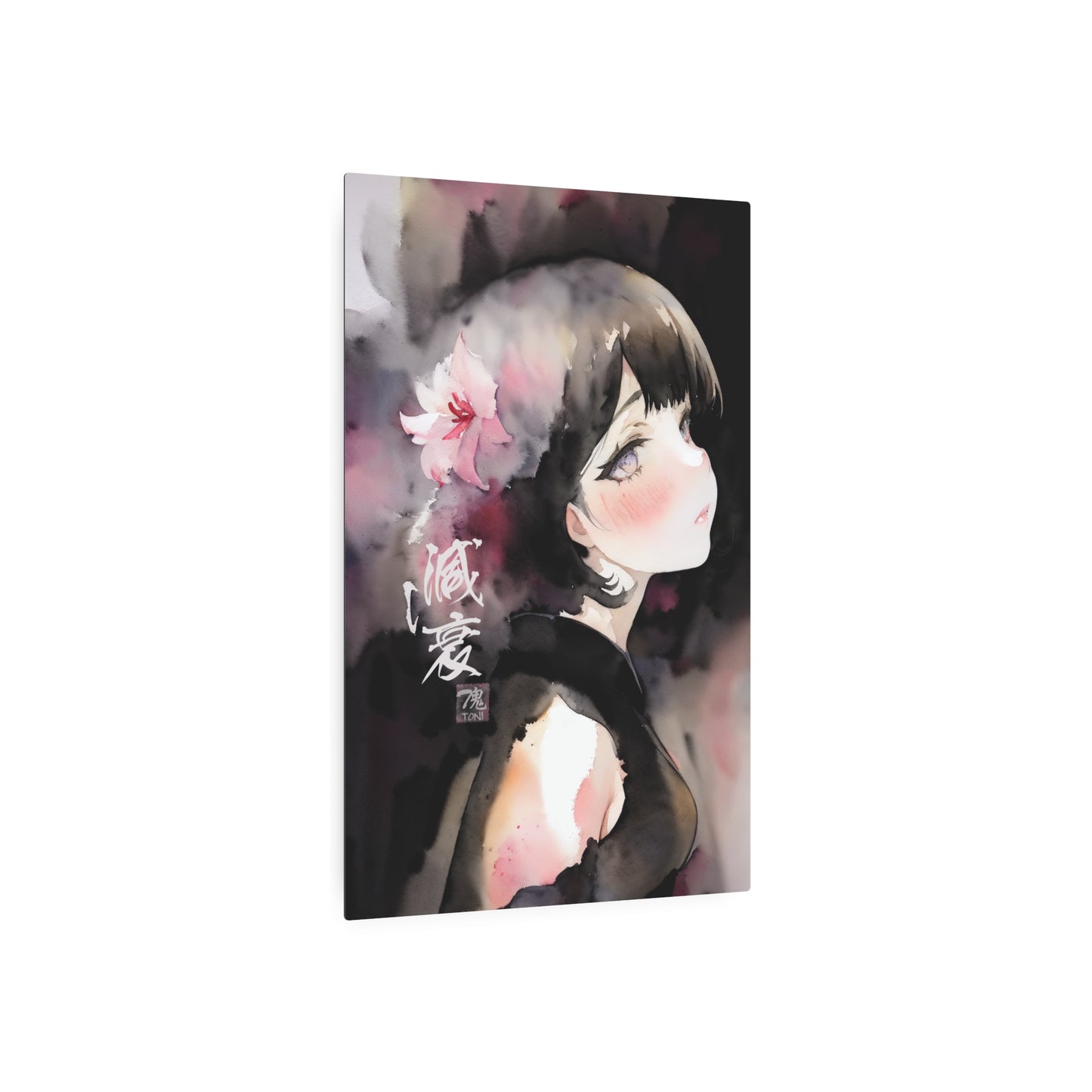 Decay 🇺🇸 US Shipping - Watercolor Anime Art on Metal Poster