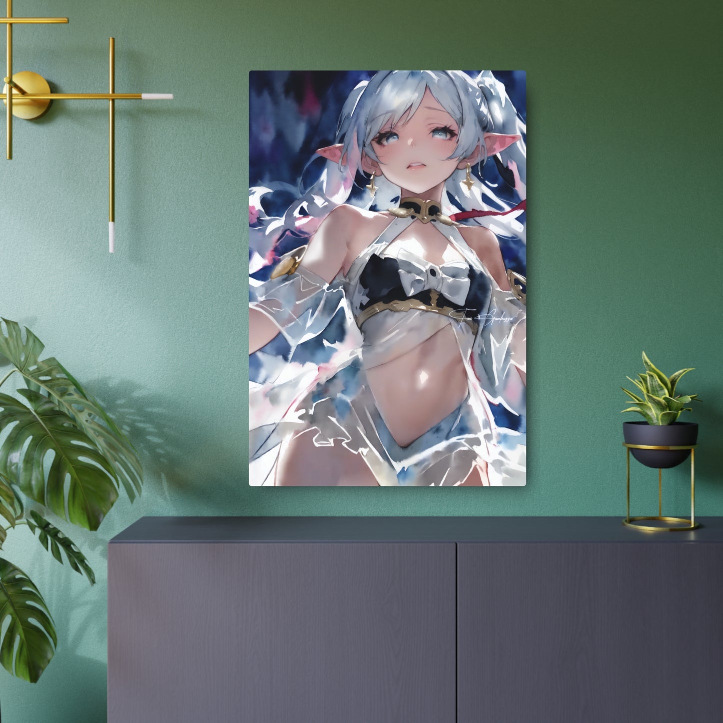 Frieren 🇺🇸 US Shipping - Anime Art on Metal Poster