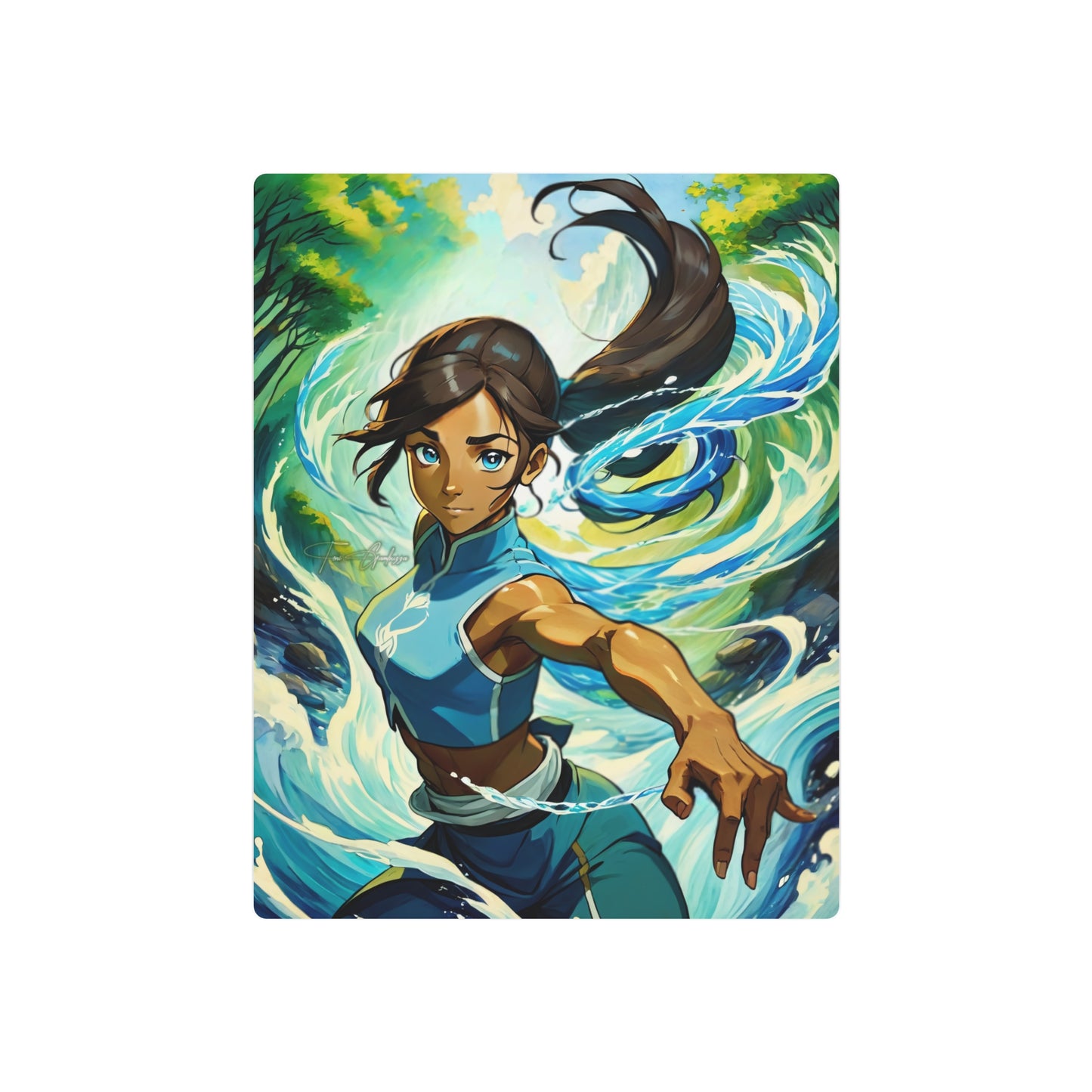 Avatar Korra 🇺🇸 US Shipping - Anime Art on Metal Poster