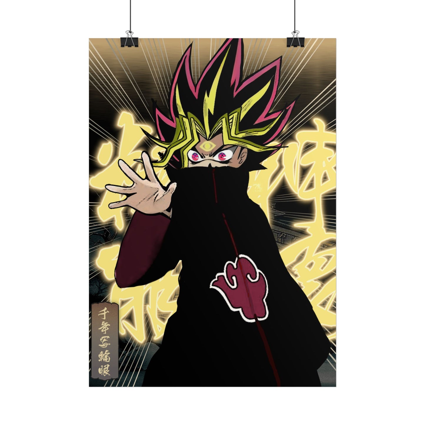 Anime Art - Millennium Sharingan • Anime Art on high quality poster