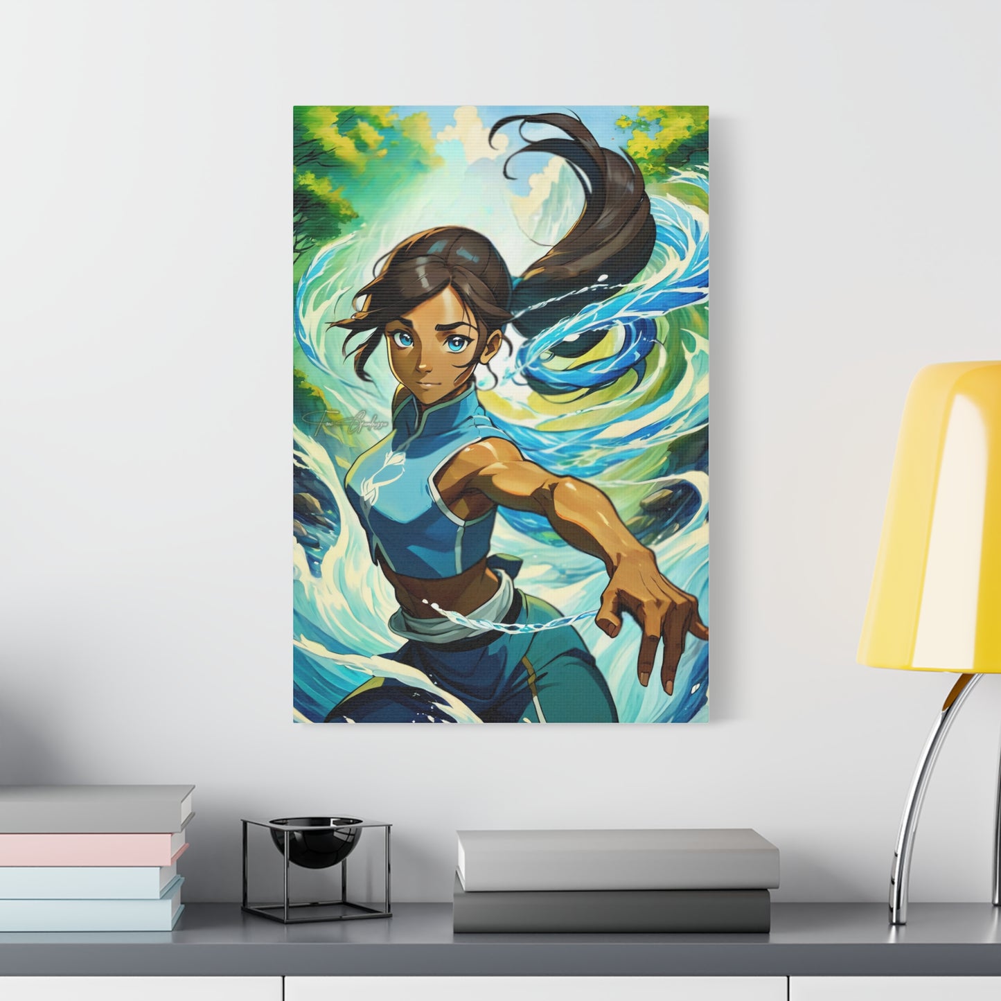 Avatar Korra - Anime Art on high quality Canvas