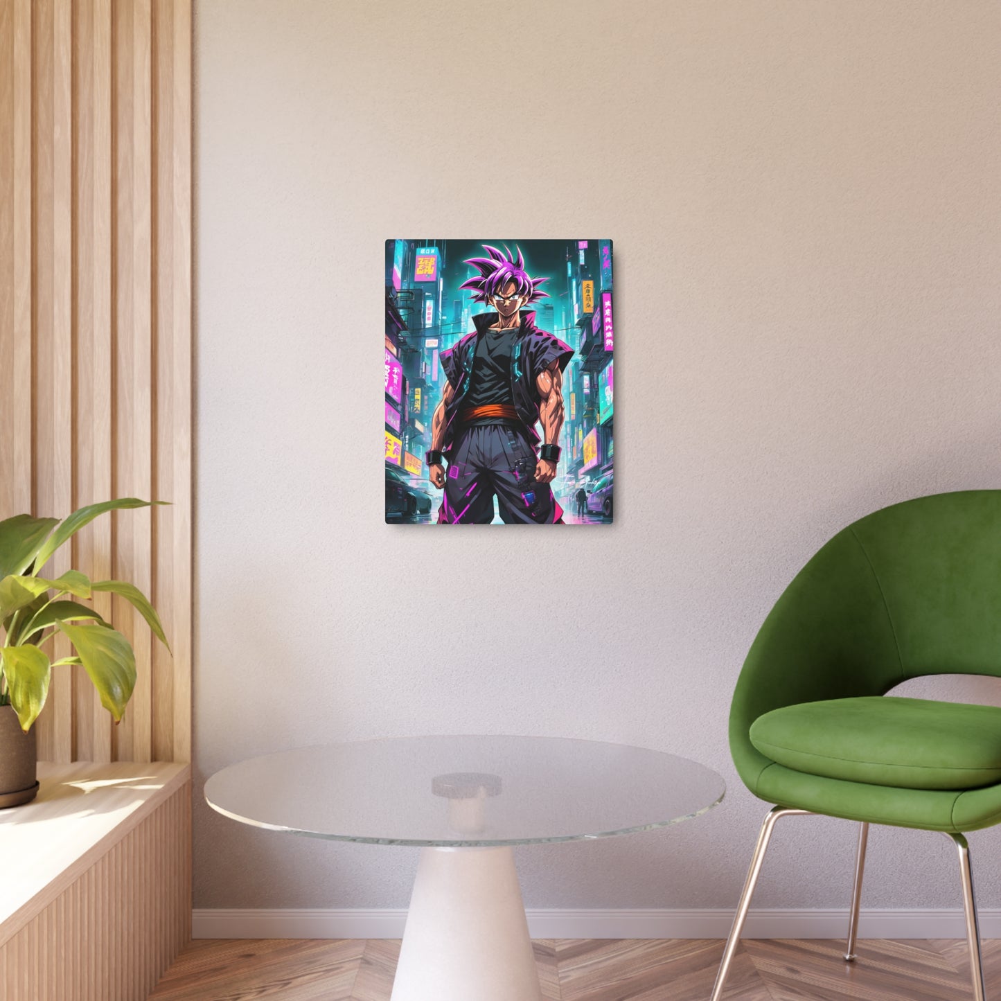 Cyberpunk Ultra Ego 🇺🇸 US Shipping - Anime Art on Metal Poster