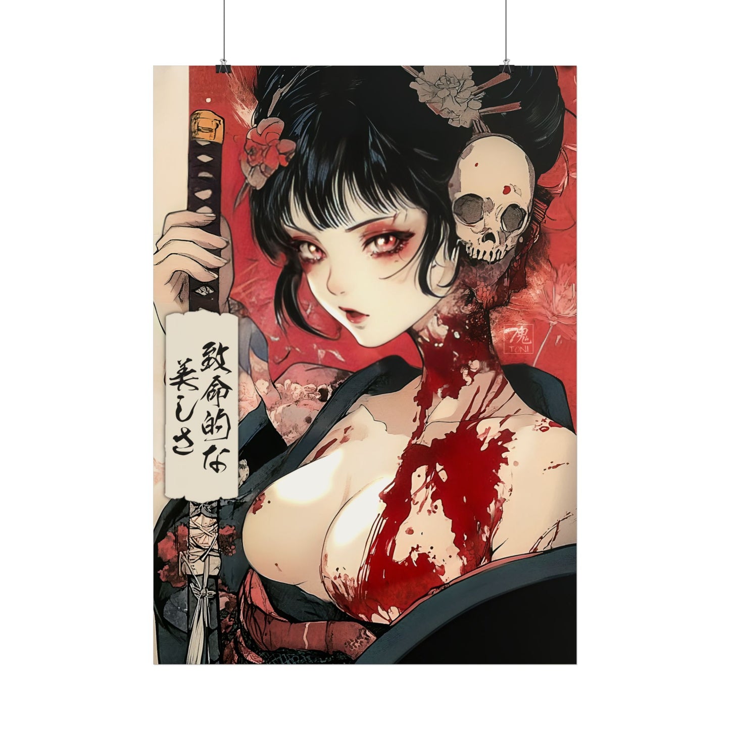 Ukiyo-e Art - Fatal Beauty • Traditional Japanese Art on high quality poster