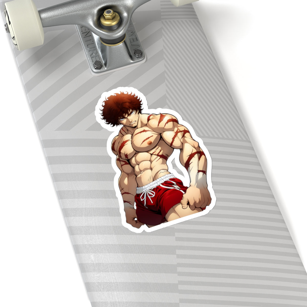 Anime Decals - "BAKI" - Anime & Manga Sticker collection - Itasha